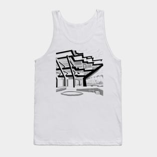 geisel library in modern brutalist architecture Tank Top